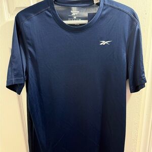 Reebok Men's Dark Blue Athletic Tee